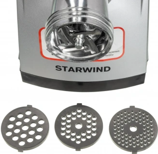 Мясорубка эл. STARWIND SMG4485 серебристый фото 51716