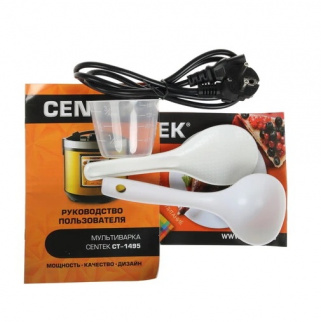 Мультиварка CENTEK CT-1495 black золото фото 46907