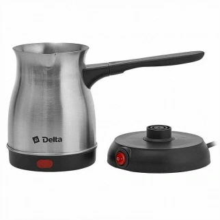 Кофеварка эл.ДЕЛЬТА DL-8300 (турка) нерж./съем.руч. фото 51455