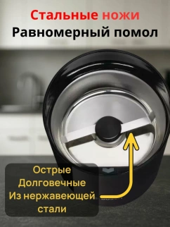 Кофемолка BOSCH TSM6A013B черный фото 51502