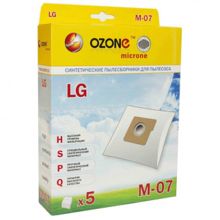 Мешки для пылесоса OZONE M-07 microne LG фото 19053