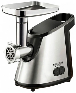 Мясорубка эл. ДЕЛЬТА DE-600M LUX черн.нерж. (3000Вт) фото 51768