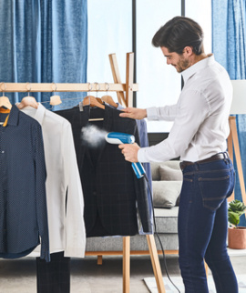 Отпариватель TEFAL DT6130E0 1300Вт белый фото 33598