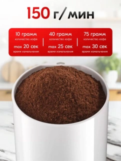 Кофемолка BOSCH TSM6A011W белый фото 51491