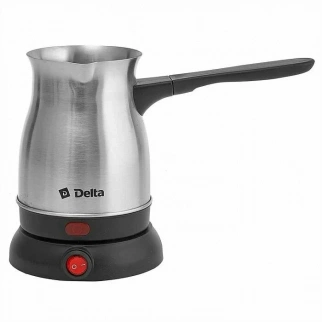 Кофеварка эл.ДЕЛЬТА DL-8300 (турка) нерж./съем.руч. фото 51458