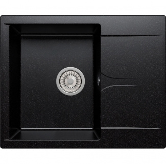 Мойка гранит. Tolero Gelcoat Costa-620 черная (36968) фото 40203