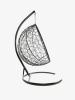 Качели-Кресло подвесное Кокон "Капля" с ротангом кор. (Модель 1) фото 39795