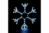 Светодиодная фигура VEGAS Снежинка 24V, 120 холодных LED ламп, прозрачный провод 55038 фото 33315