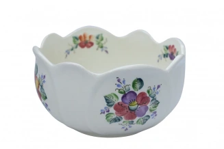 Салатник Капустка (вар.Цветы) №1 АКСИНЬЯ фото 53155