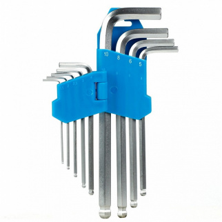 Набор инст. SMARTBUY наб.шестигр.с/шаром 9шт. (SBT-HSL-9) фото 53324