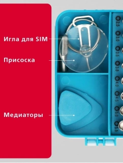 Набор инст. SMARTBUY tools отвертки с наб.бит 111пр. (SBT-SCBS-111P1) фото 53322