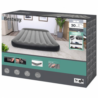 Кровать надувная 191х137х30см BESTWAY (67462) Full/встр.эл.нас./PVC фото 45723