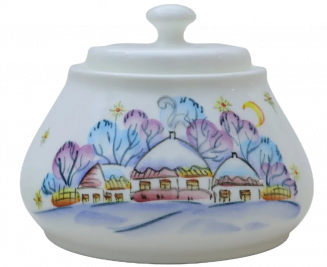 Сахарница Вечер на хуторе пр.н-ра АКСИНЬЯ фото 53168