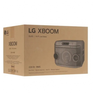 Музыкальный центр LG XBOOM OL45 220Вт CD CDRW FM USB BT караоке фото 45632
