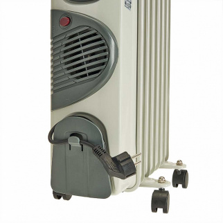 Радиатор масляный D07F-7 "DELTA", 1500 Вт, 7 секций, с вентилятором фото 42951
