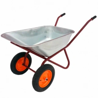 Тачка строительная T734Р/PROFI SUPER 2-х кол. (110л) с лит.колес. фото 43168