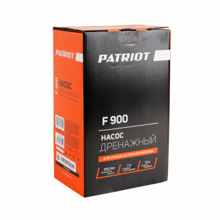 Насос дренажный Patriot F 900 (NEW) для грязной воды/пластик фото 43776