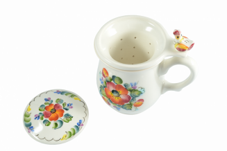 АКСИНЬЯ-Кружка заварная Беседа (вар.курочка) фото 54004