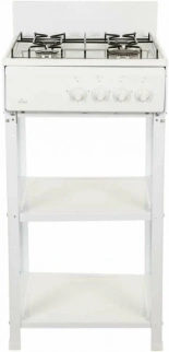 Газ.плита 4-х горел. FLAMA AVG 1407 W/бел.  фото 53795