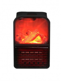 Обогреватель керамический Flame Heater 1000 Вт (в розетку) фото 33500