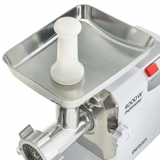 Мясорубка эл. ДЕЛЬТА DE-604M LUX бел. (4000Вт) фото 51799