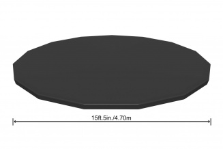 Покрышка тент для бассейнов универсальный Bestway 457см Т457 (плотн.80) фото 34525