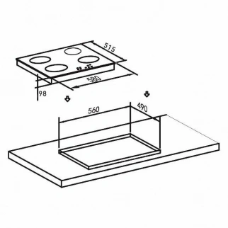Варочная панель ОАЗИС P-MEW фото 53594