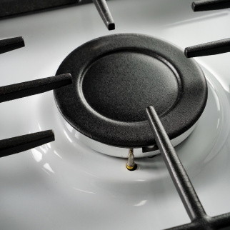 Газ.плита комб SMILE SM6GE161 белый (г/к, стекл.кр, чугун, подсв., роз фото 50742