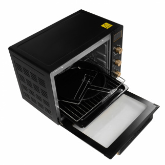 Духовка эл. KRAFT Technology TCH-MO 6012 RKDGLB (золотой/черный) фото 48549