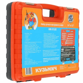 Набор инстр. КУЗЬМИЧ НИК-015/82 (кейс/82пр.) фото 53398