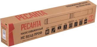Насос скважинный Ресанта НС 50/45 (d.75 mm, кабель 20 м) (77/3/3) фото 53536