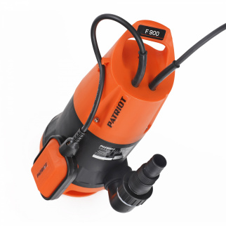 Насос дренажный Patriot F 900 (NEW) для грязной воды/пластик фото 43778