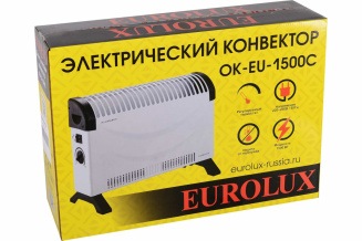Конвектор эл. Eurolux OK-EU-1500C 67/4/29 фото 36887