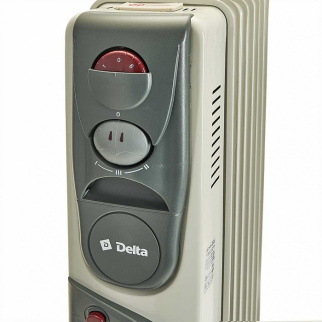 Радиатор масляный D07F-7 "DELTA", 1500 Вт, 7 секций, с вентилятором фото 42952