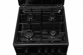 Газ.плита 4-х горел. KRAFT KF-FSK5301GBL фото 50636