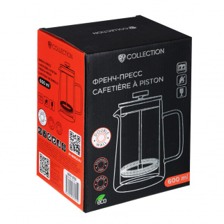 Френч-пресс-заварник BY COLLECTION 600мл (850-202) фото 32756