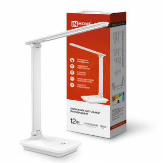 Светильник настольная ССО-06Б 12Вт светодиодная белая 4690612036519 фото 40393