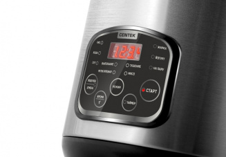 Мультиварка CENTEK CT-1490 (5.0л) (чер.сталь) фото 32891