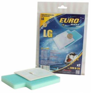 Фильтр EURO Clean H-26 для пылесосов LG фото 23630