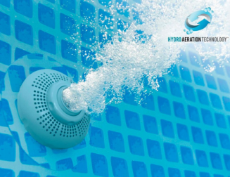 Бассейн надувной INTEX (457*107) фильтр-насос, лестница, подставка, тент, DVD 26166NP фото 25616