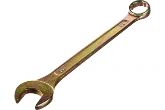 Набор ключей рожково-накидных, 8 предм. 8-19мм, желтый цинк ЕРМАК 736-079 фото 41309