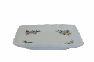 АКСИНЬЯ-Блюдо Шиповник квадр. фото 48726