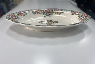 АКСИНЬЯ-Блюдо Голубой ручеек (вар) фото 48846