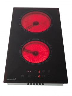 Варочная панель MACBI GK-CD303010E-P 115см.,2х комф.,3000Вт. фото 52577