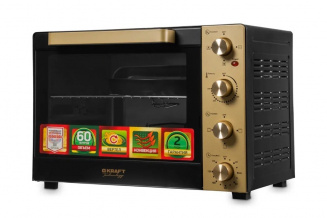 Духовка эл. KRAFT Technology TCH-MO 6011 RKGL (золотой) фото 48555