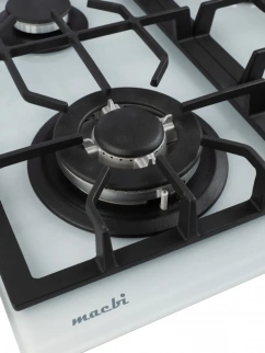Варочная панель MACBI MBH64WFGI.V2-NM-WH (4конф,бел.ст.) фото 52586