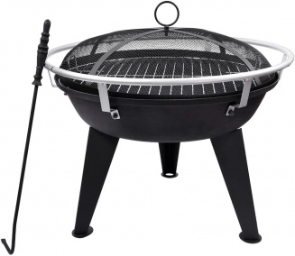 Гриль-камин дровяной с кочергой BOYSCOUT, 64х58 см 61248 фото 46376