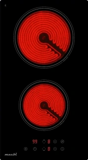 Варочная панель MACBI GK-CD303010E-P 115см.,2х комф.,3000Вт. фото 52567