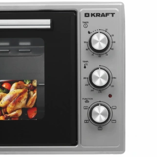 Духовка эл.Kraft KF-MO 4806 FG (48л)/сер. фото 51402
