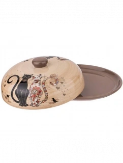 Блюдо для блинов керамика "Agness" ПАРИЖСКИЕ КОТЫ (358-1728) фото 53249